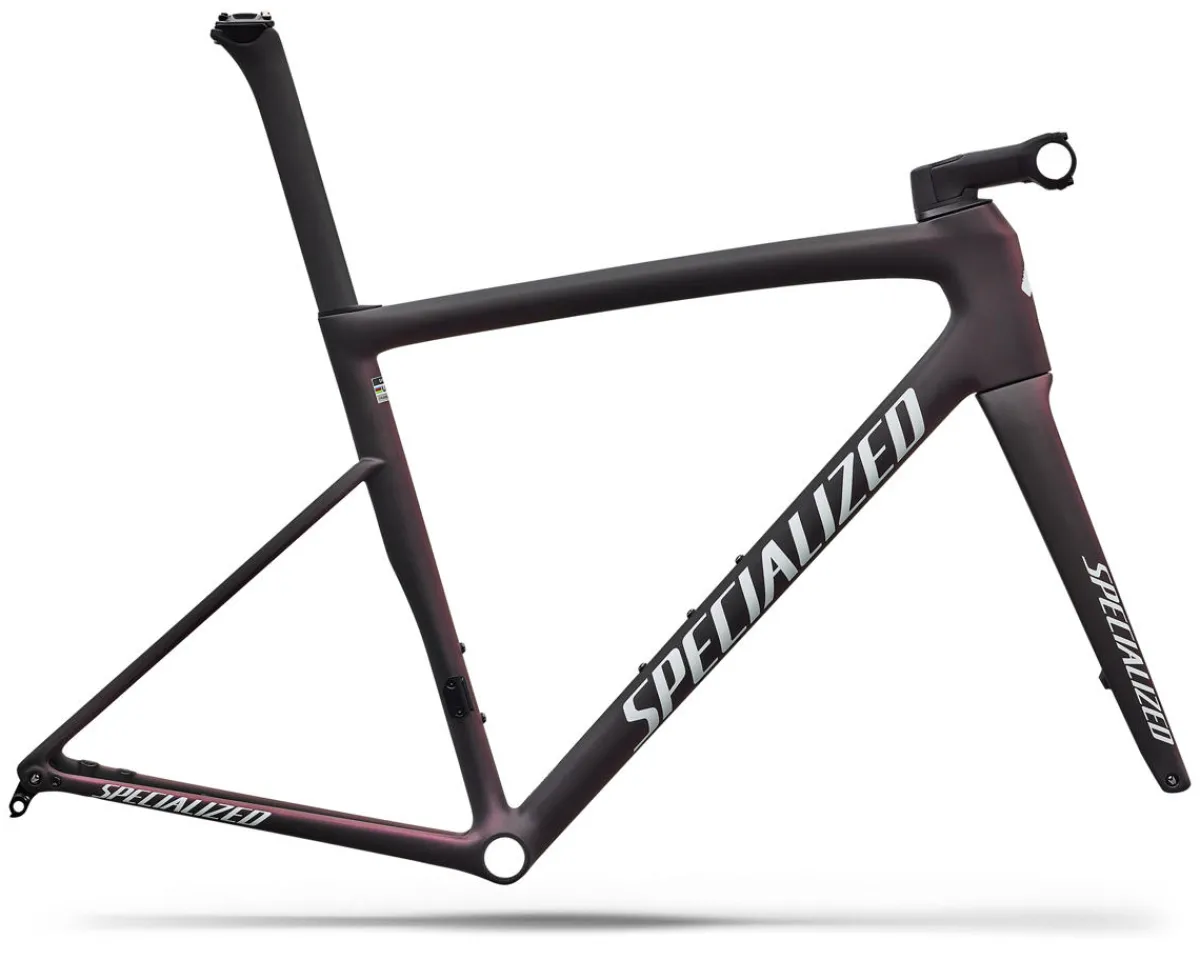 Specialized Road Bikes|Specialized Bikes|Tarmac SL8 Frameset (Carbon/Red Pearl/Metallic White Silver) (54cm)