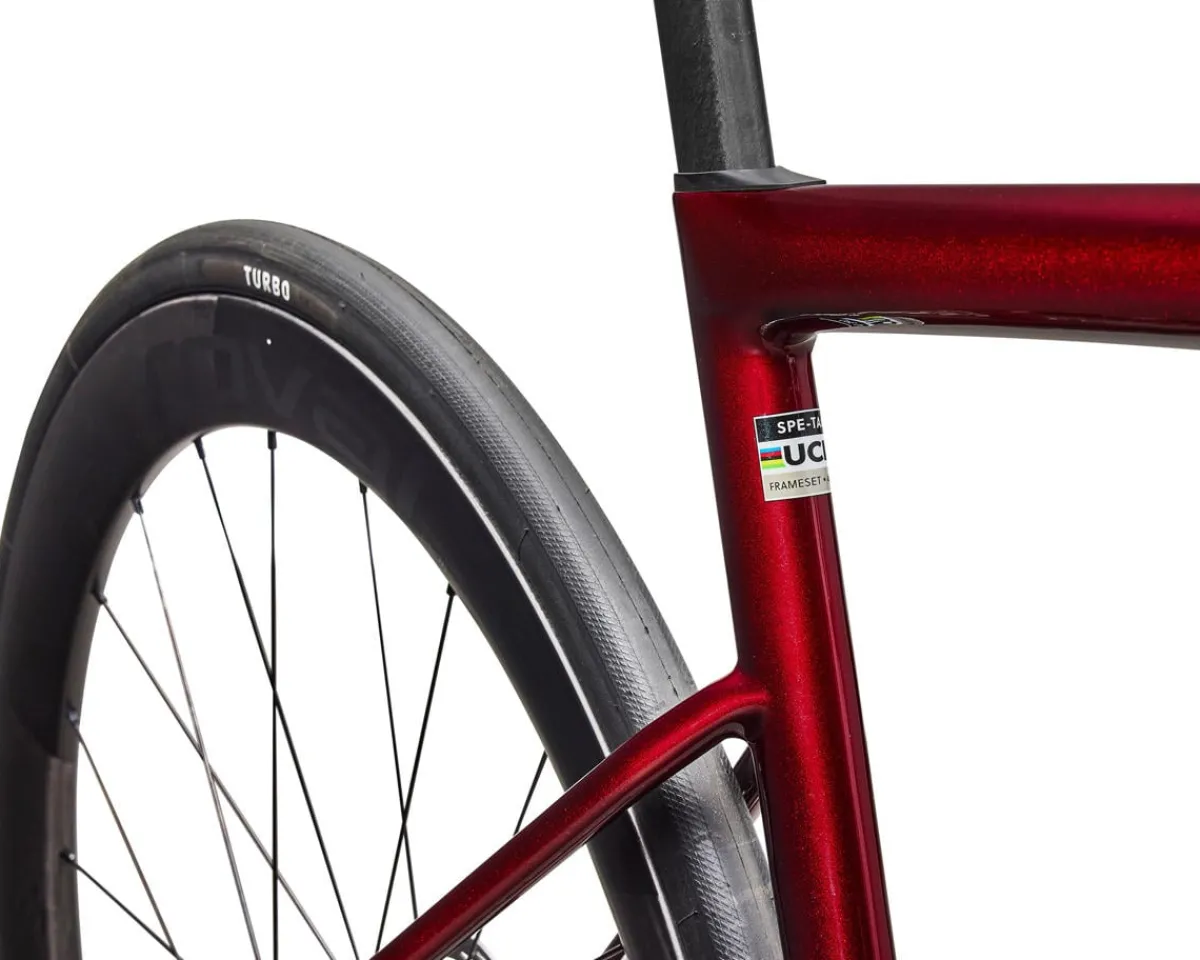 Specialized Road Bikes|Specialized Bikes|Tarmac SL8 Pro (Gloss Red Sky/Chrome) (54cm) (SRAM Force AXS)