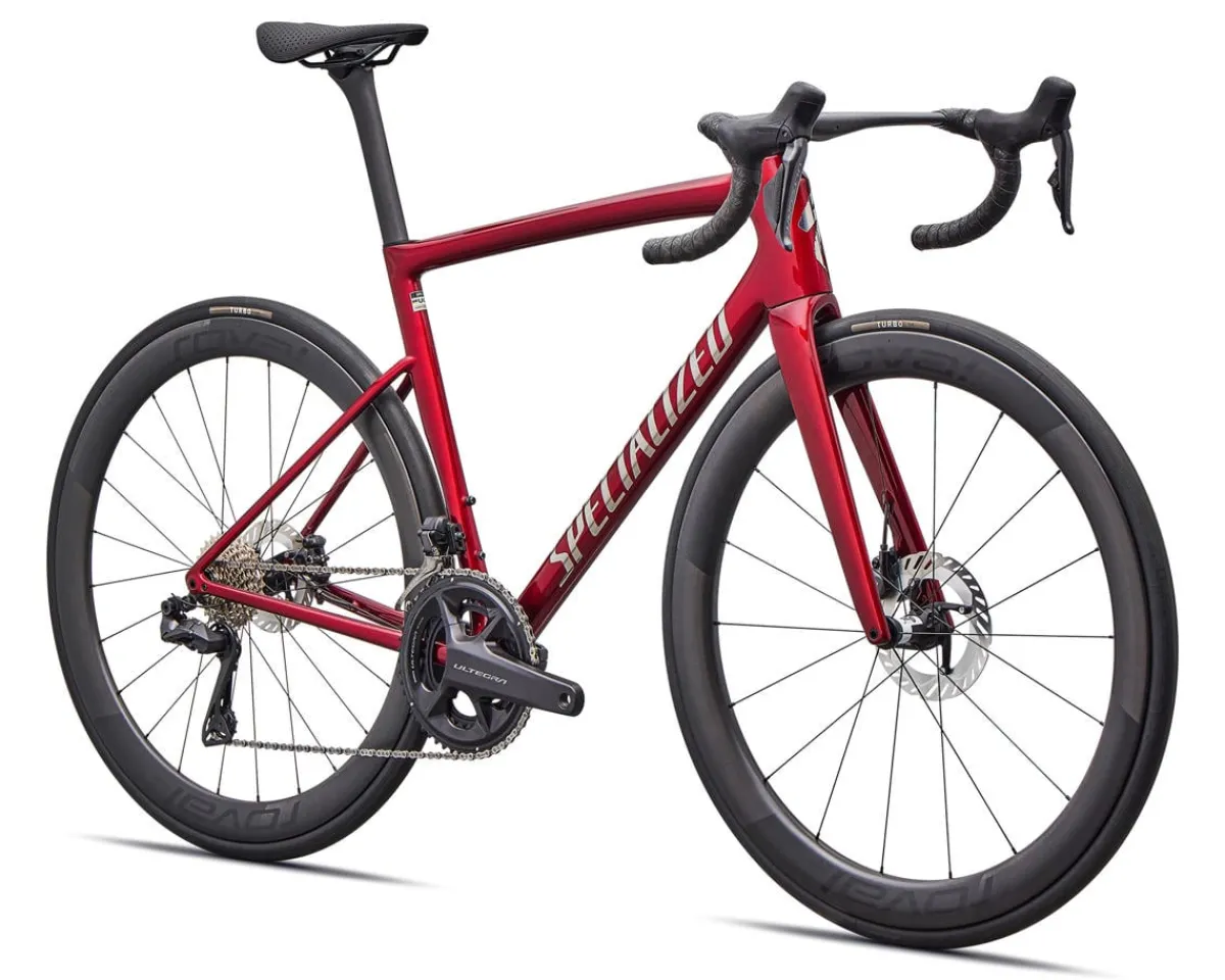 Specialized Road Bikes|Specialized Bikes|Tarmac SL8 Pro (Gloss Red Sky/Chrome) (56cm) (Shimano Ultegra Di2)