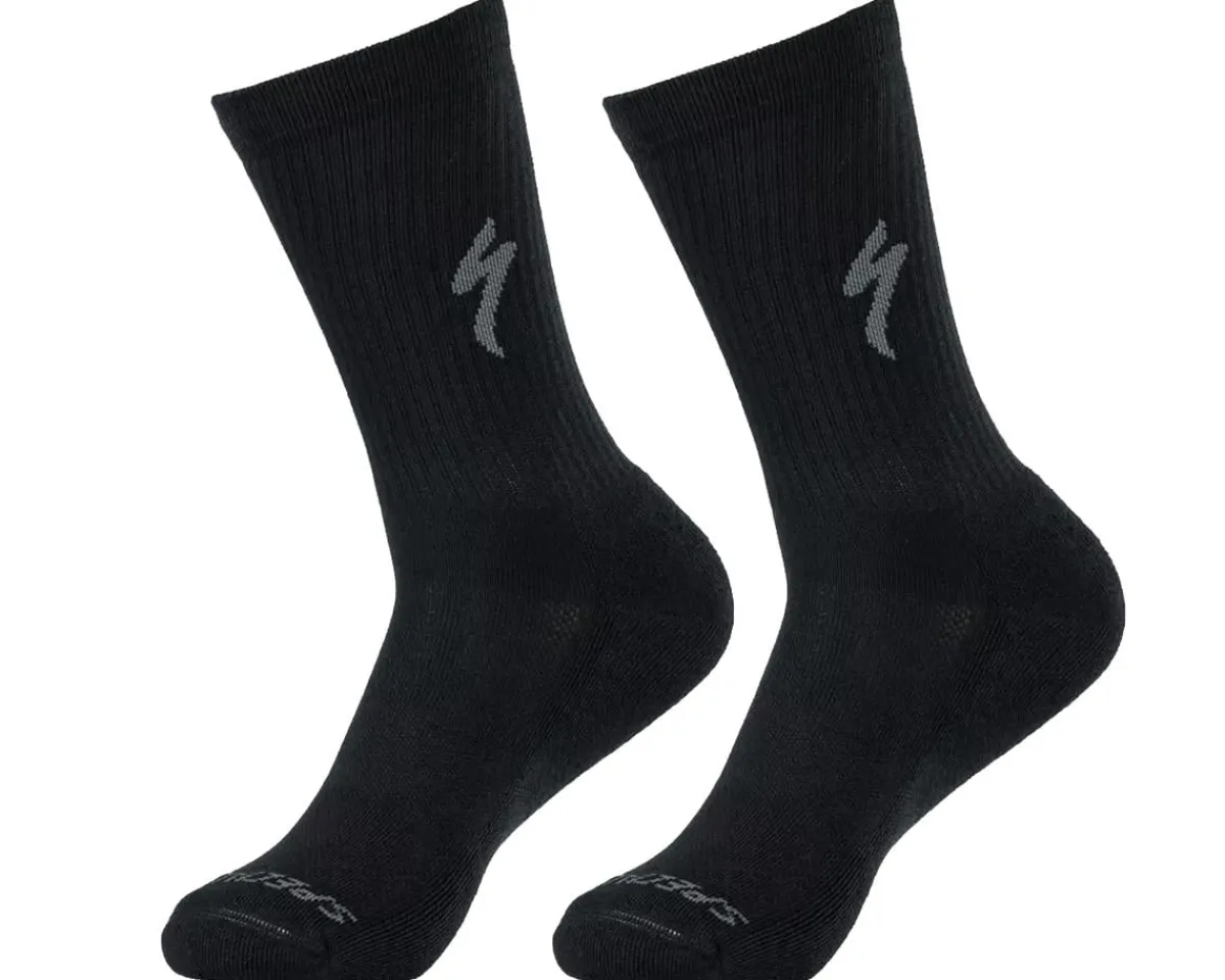 Specialized Clothing Sale|Clothing Accessories|Techno MTB Tall Socks (Black) (S)