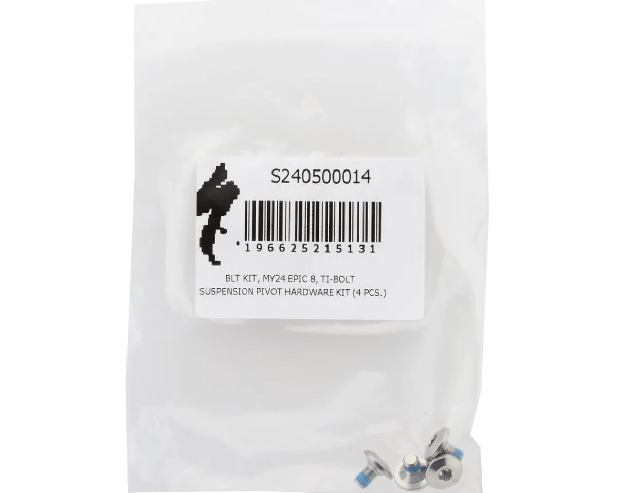 Specialized Suspension|Titanium-Bolt Suspension Pivot Hardware Kit (8mm) (M5) (2024+ Epic 8)