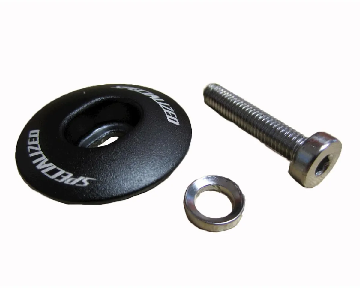 Specialized Headsets & Spacers|2010 Topcap, Bolt, & Washer (Black) (For Adjustable Stem)
