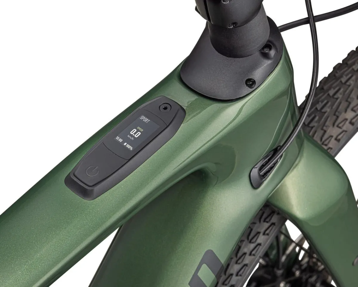 Specialized Gravel Bikes|E-Bikes|Turbo Creo 2 Comp Carbon E-Bike (Cypress/Black Liquid Metal) (49cm)