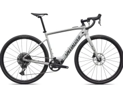 Specialized Gravel Bikes|E-Bikes|Turbo Creo 2 Comp E5 Alloy E-Bike (Gloss Dolomite/Navy Metallic) (54cm) (SRAM Apex Eagle)