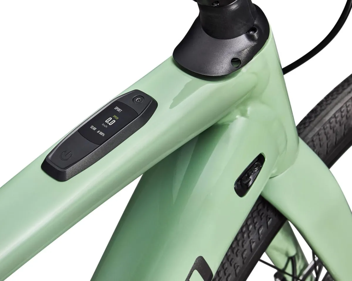 Specialized Gravel Bikes|E-Bikes|Turbo Creo 2 Comp E5 Alloy E-Bike (Gloss Pistachio/Smoke) (52cm) (SRAM Apex Eagle)