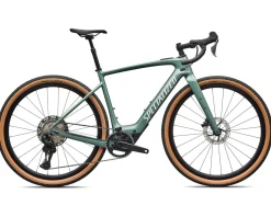 Specialized Gravel Bikes|E-Bikes|Turbo Creo 2 Expert Carbon E-Bike (Gloss Fjord Metallic/Birch) (49cm)