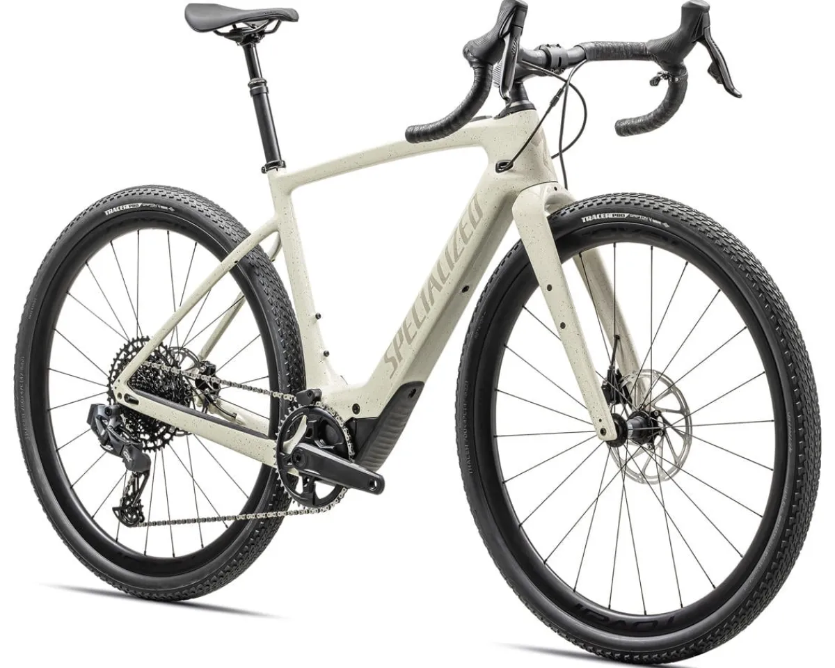 Specialized Gravel Bikes|E-Bikes|Turbo Creo 2 Expert Carbon E-Bike (Black/Birch/Pearl Speckle) (56cm) (2023) (SRAM AXS) (Shipping Available)