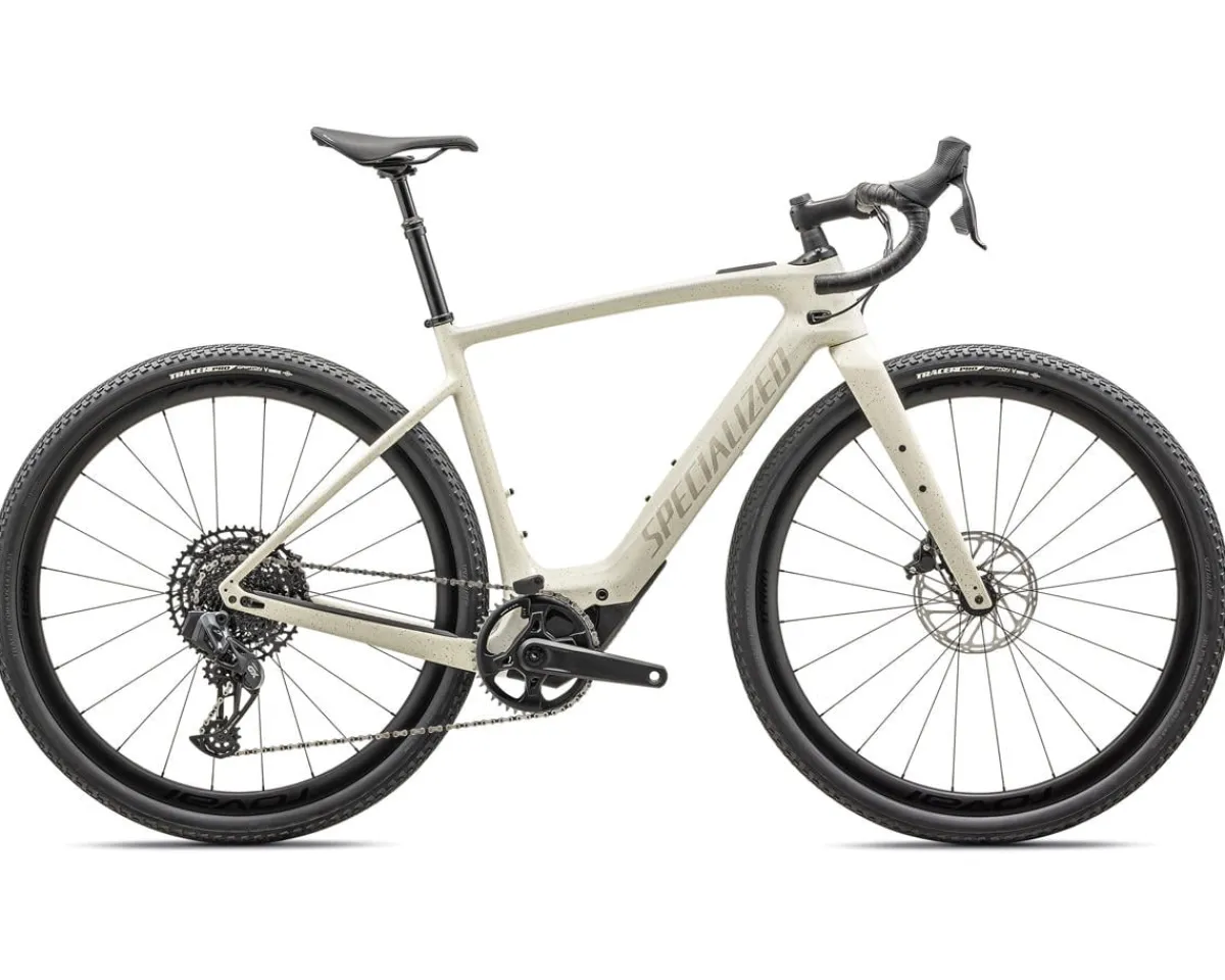 Specialized Gravel Bikes|E-Bikes|Turbo Creo 2 Expert Carbon E-Bike (Black/Birch/Pearl Speckle) (56cm) (2023) (SRAM AXS) (Shipping Available)
