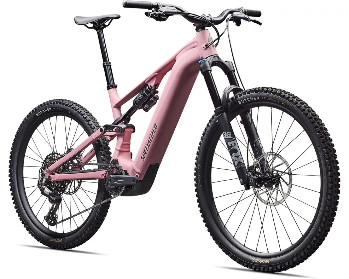 Specialized Mountain Bikes|E-Bikes|Turbo Levo 4 Comp Alloy E-Bike (Satin Dusky Pink/Cypress Metallic) (S3)