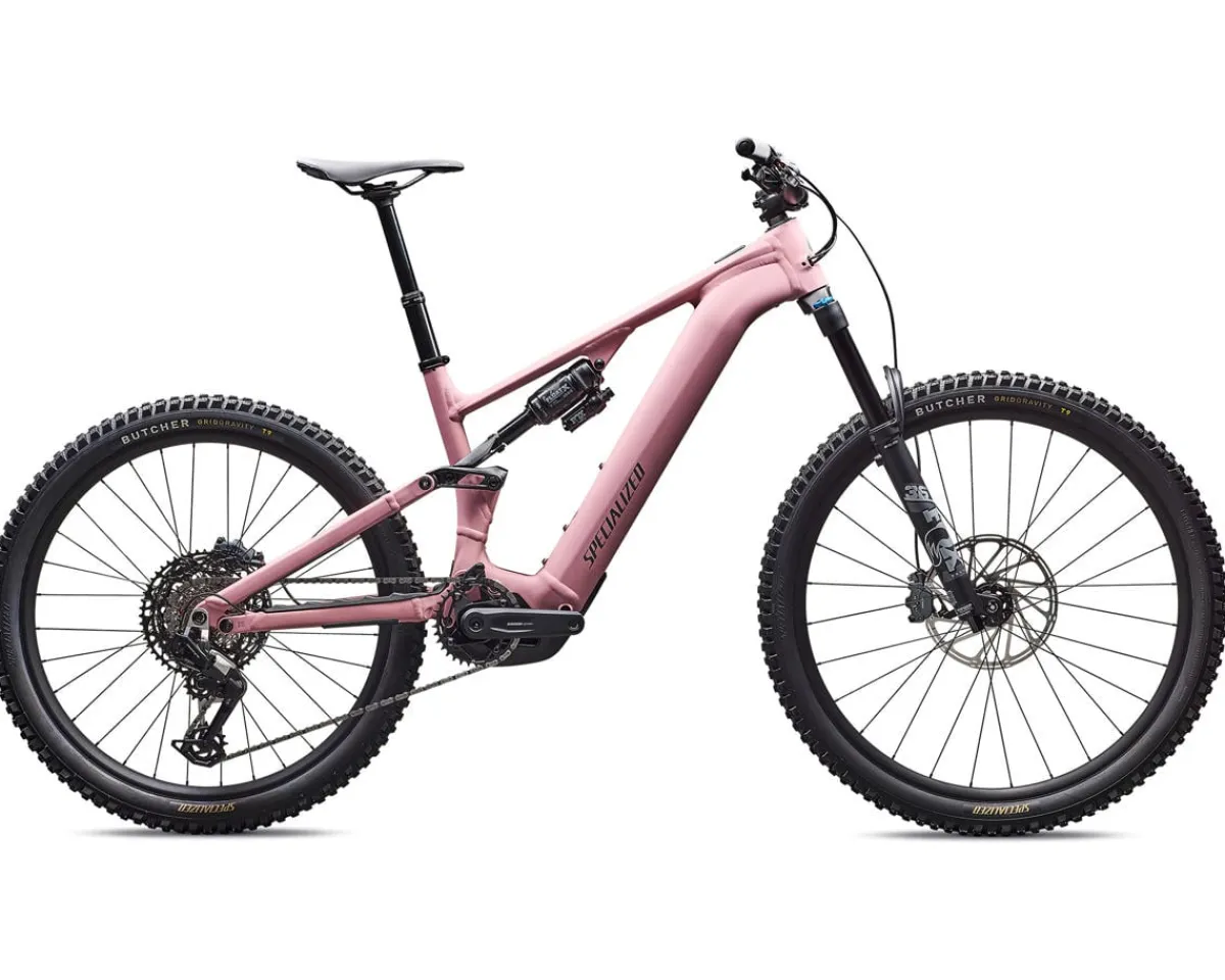 Specialized Mountain Bikes|E-Bikes|Turbo Levo 4 Comp Alloy E-Bike (Satin Dusky Pink/Cypress Metallic) (S3)