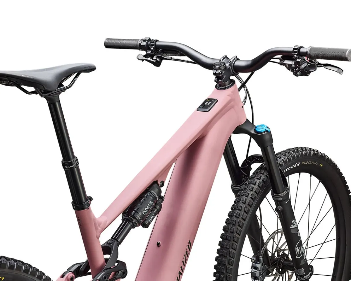 Specialized Mountain Bikes|E-Bikes|Turbo Levo 4 Comp Alloy E-Bike (Satin Dusky Pink/Cypress Metallic) (S3)