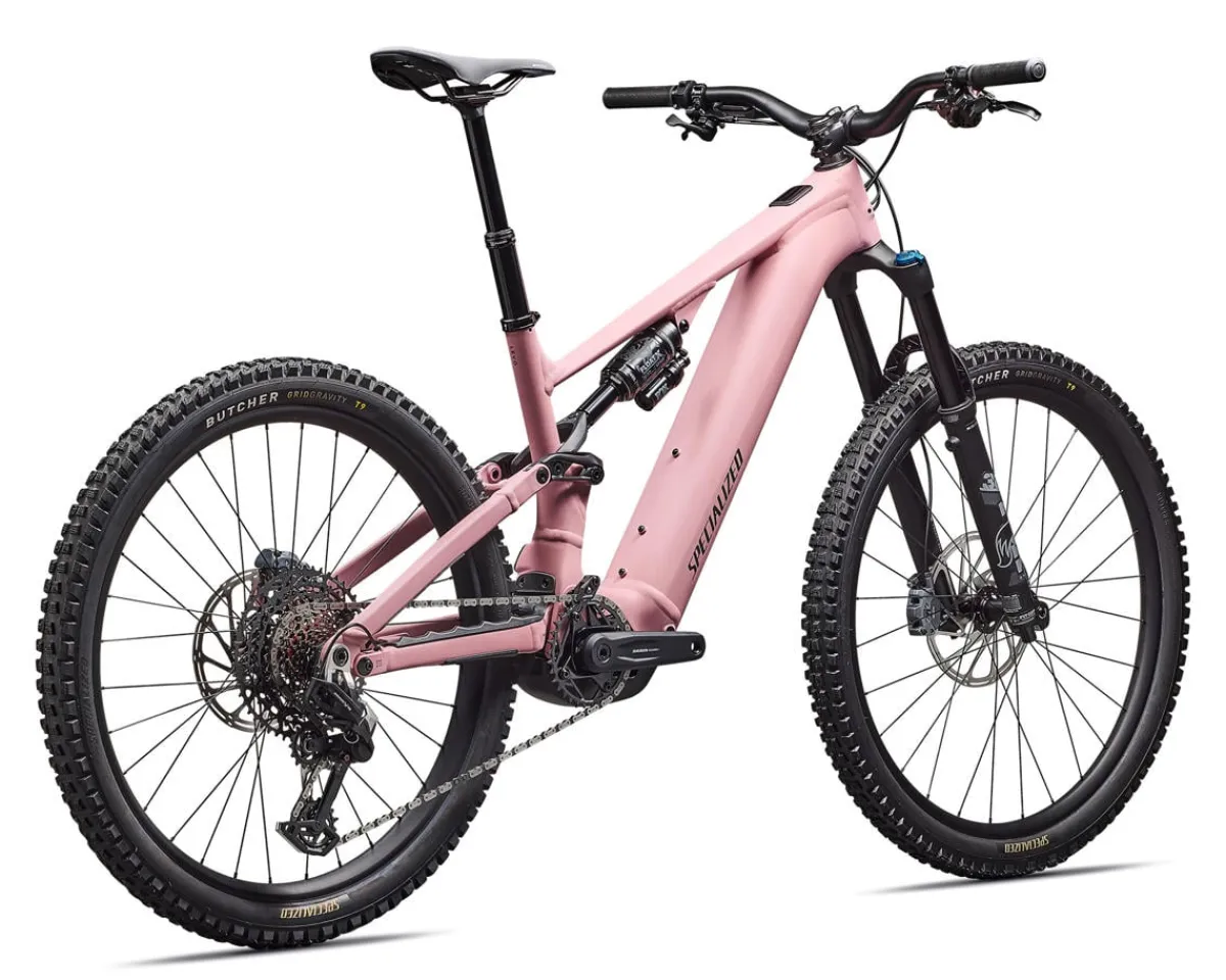 Specialized Mountain Bikes|E-Bikes|Turbo Levo 4 Comp Alloy E-Bike (Satin Dusky Pink/Cypress Metallic) (S3)
