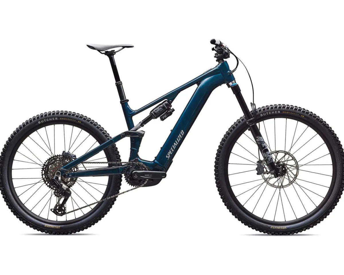 Specialized Mountain Bikes|E-Bikes|Turbo Levo 4 Comp Alloy E-Bike (Gloss Deep Lake Metallic/Dune White) (S1)