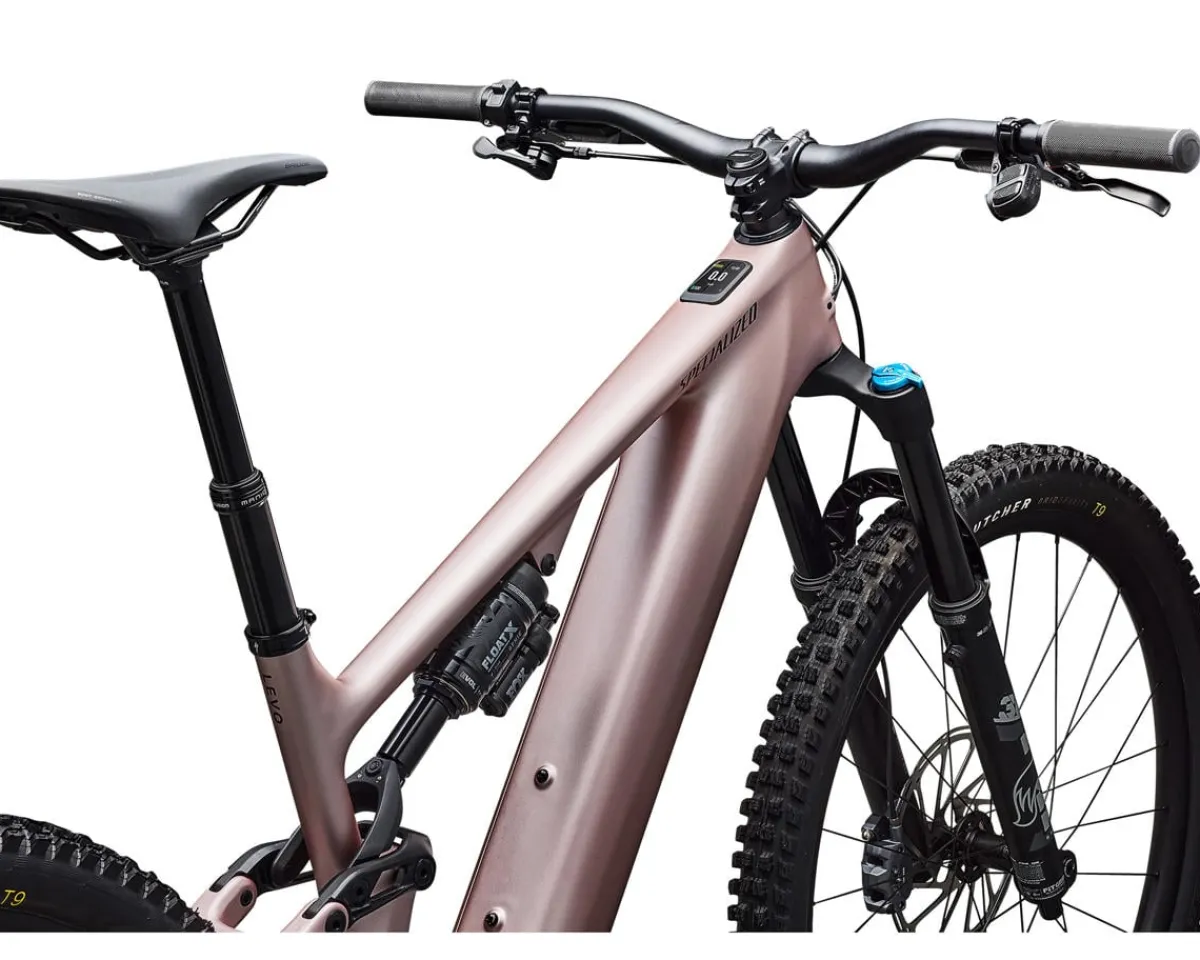 Specialized Mountain Bikes|E-Bikes|Turbo Levo 4 Comp Carbon E-Bike (Satin Champagne/Metallic Obsidian) (S3)
