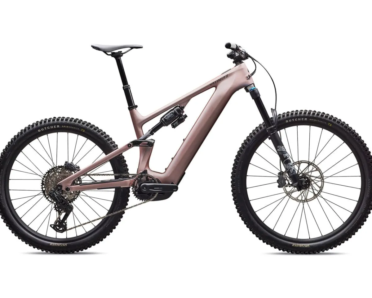 Specialized Mountain Bikes|E-Bikes|Turbo Levo 4 Comp Carbon E-Bike (Satin Champagne/Metallic Obsidian) (S3)