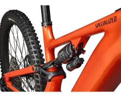 Specialized Mountain Bikes|E-Bikes|Turbo Levo 4 Comp Carbon E-Bike (Orange Tint Over Silver/Dark Navy) (S3)