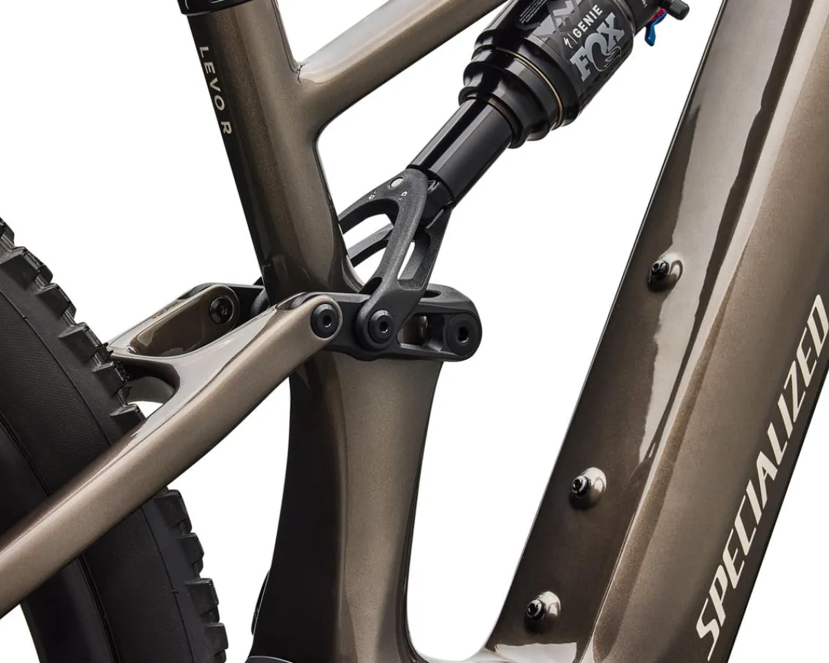 Specialized Mountain Bikes|E-Bikes|Turbo Levo R Comp E-Bike (Gloss Gunmetal/White Mountains) (S1)