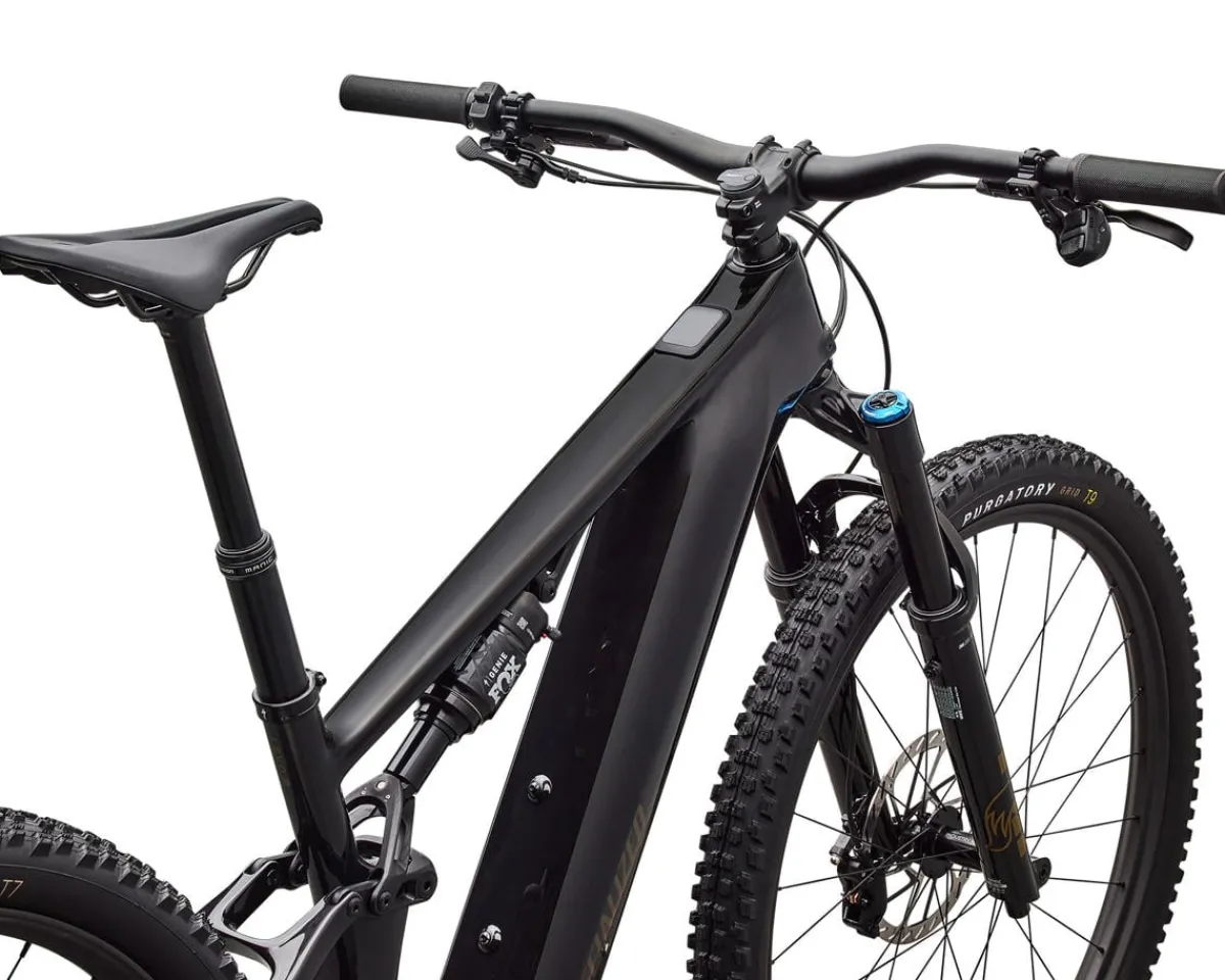 Specialized Mountain Bikes|E-Bikes|Turbo Levo R Expert (Gloss Carbon/Burnt Gold Metallic) (S1)
