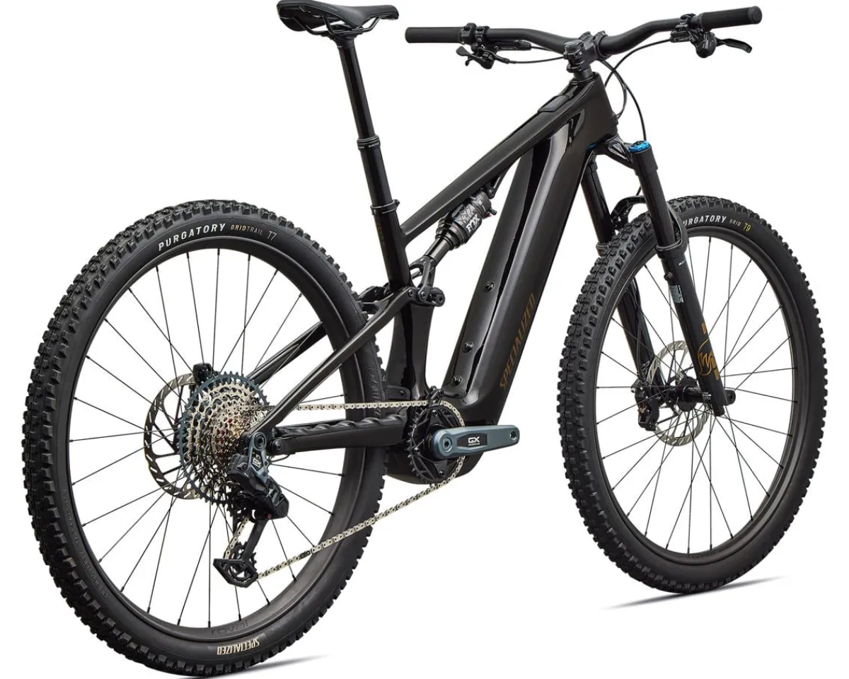 Specialized Mountain Bikes|E-Bikes|Turbo Levo R Expert (Gloss Carbon/Burnt Gold Metallic) (S1)