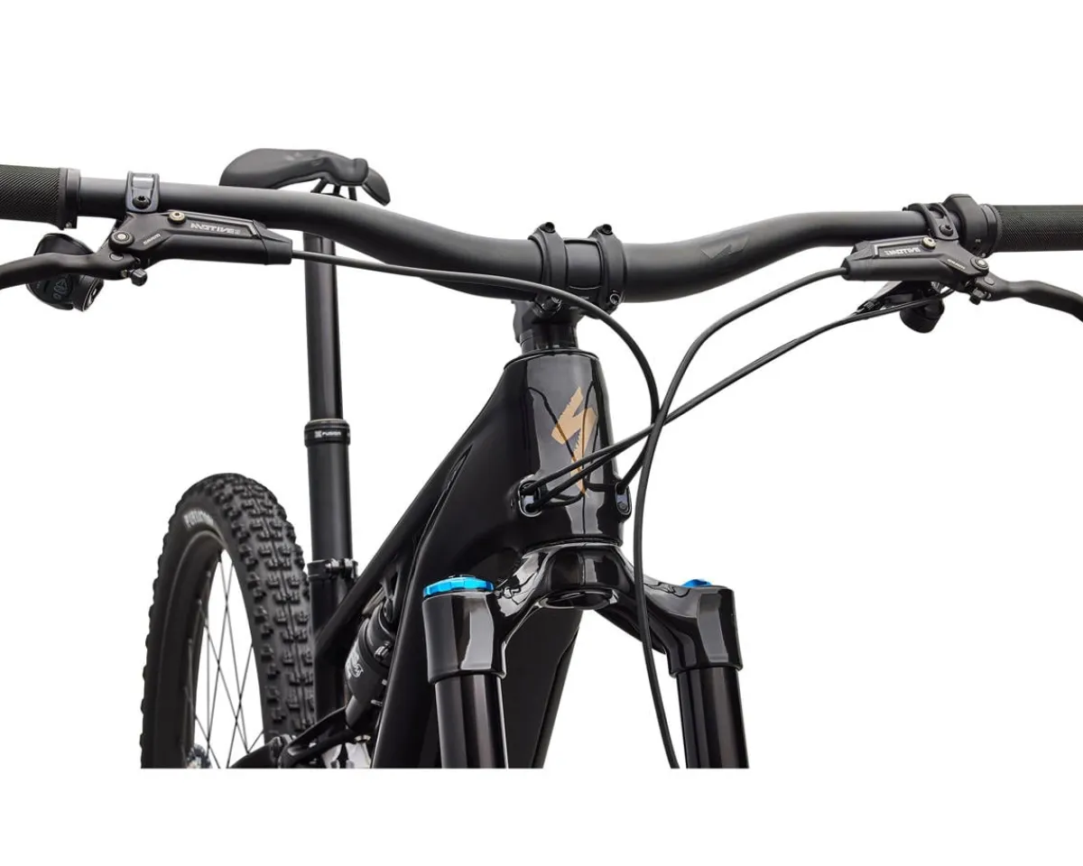 Specialized Mountain Bikes|E-Bikes|Turbo Levo R Expert (Gloss Carbon/Burnt Gold Metallic) (S1)