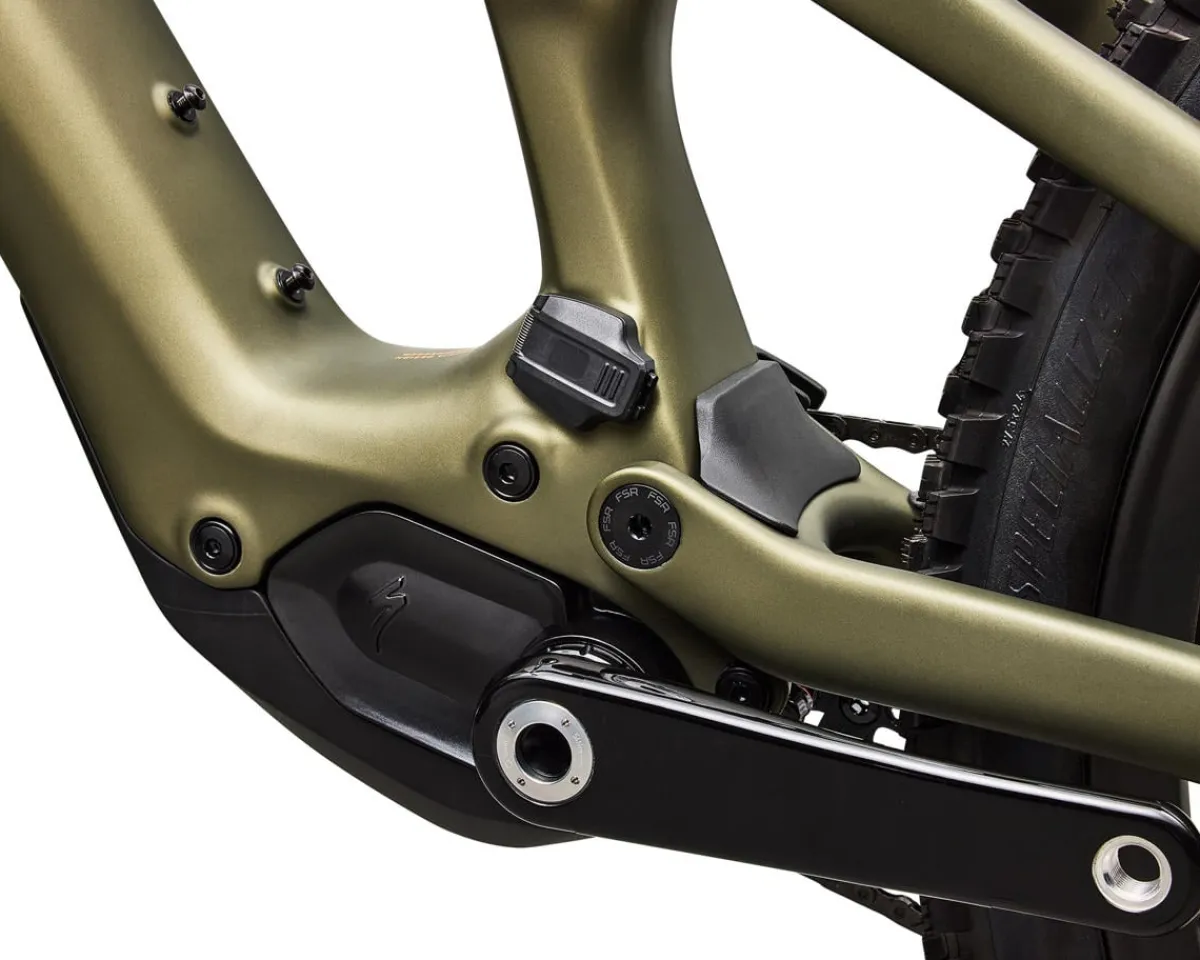 Specialized Mountain Bikes|E-Bikes|Turbo Levo SL 2 Pro Carbon E-Bike (Laurel Green/Orange Zest) (S5)