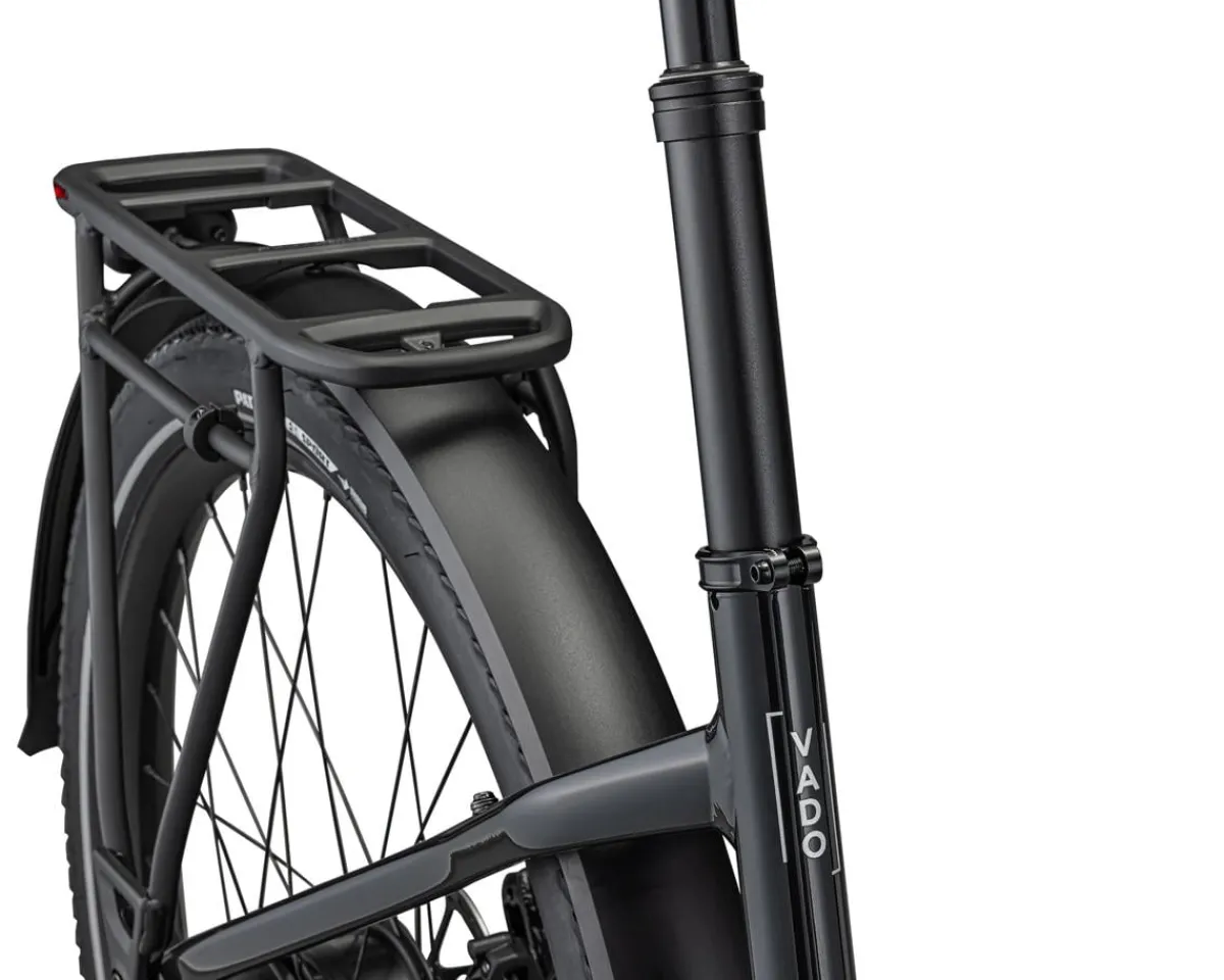 Specialized Road Bikes|E-Bikes|Turbo Vado 5.0 IGH Step-Through E-Bike (Black/Silver Reflective) (S) (2023) (Enviolo Internal Gear Hub) (Shipping Available)