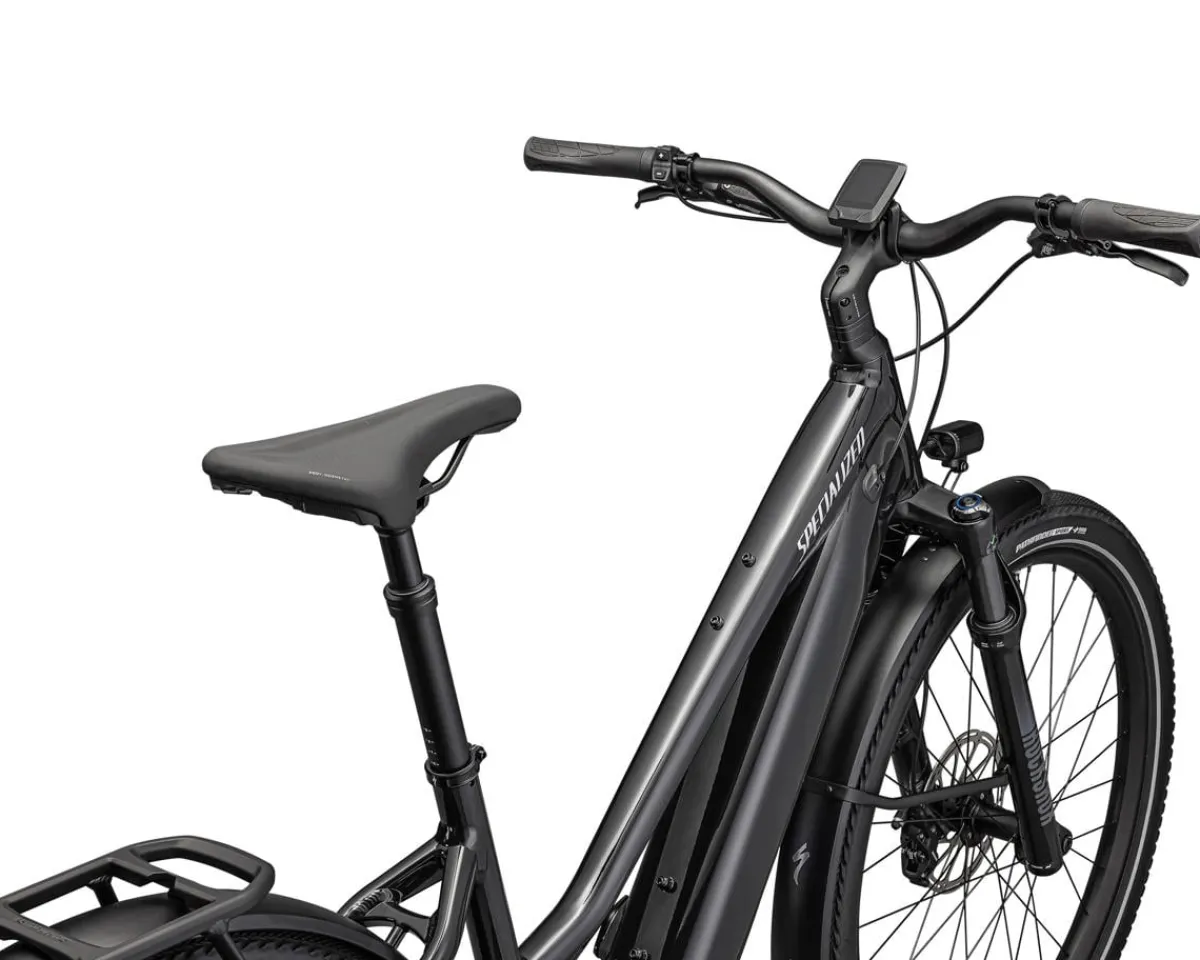 Specialized Road Bikes|E-Bikes|Turbo Vado 5.0 IGH Step-Through E-Bike (Black/Silver Reflective) (S) (2023) (Enviolo Internal Gear Hub) (Shipping Available)