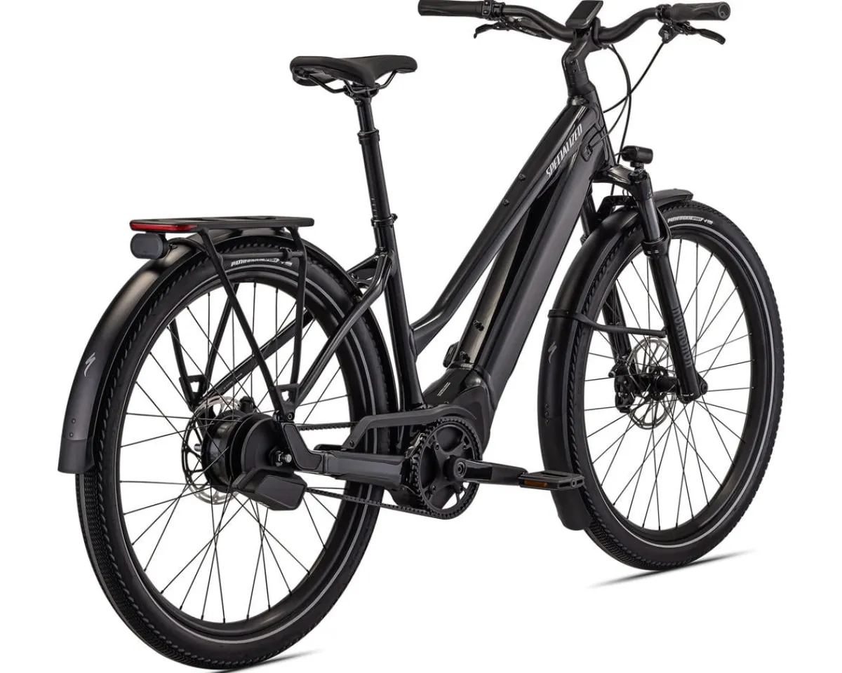 Specialized Road Bikes|E-Bikes|Turbo Vado 5.0 IGH Step-Through E-Bike (Black/Silver Reflective) (S) (2023) (Enviolo Internal Gear Hub) (Shipping Available)
