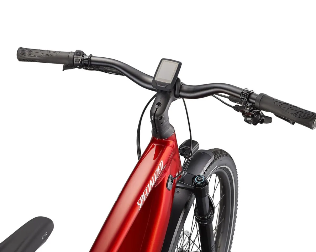 Specialized E-Bikes|Lifestyle Bikes|2022 Turbo Vado 5.0 (Red Tint/Silver Reflective) (S)