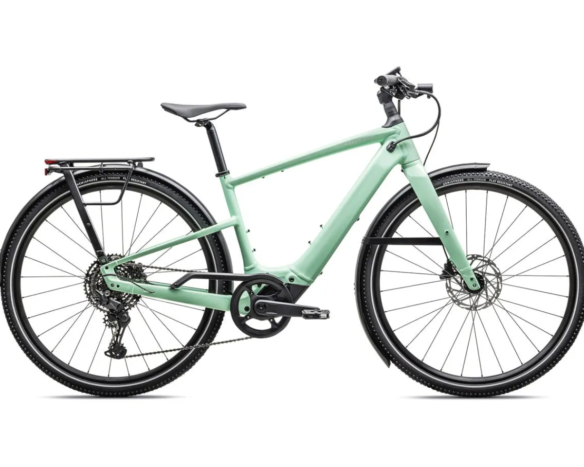 Specialized E-Bikes|Lifestyle Bikes|Turbo Vado SL 2 4.0 EQ E-Bike (Gloss Oasis/Dune White Frost) (M)