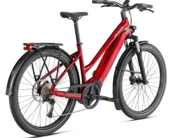 Specialized E-Bikes|Lifestyle Bikes|2022 Turbo Vado 3.0 Step-Through (Red Tint/Silver Reflective) (XL)