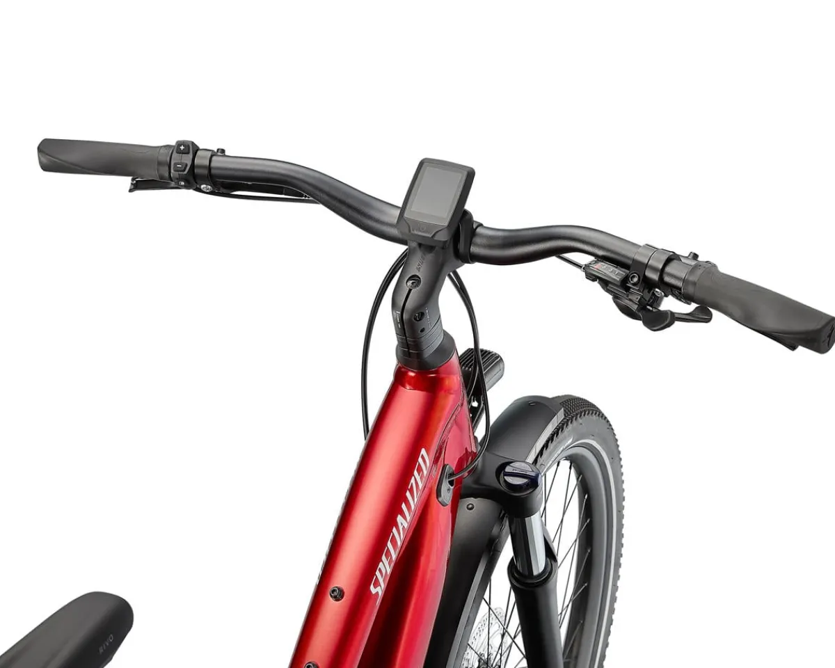 Specialized E-Bikes|Lifestyle Bikes|2022 Turbo Vado 3.0 Step-Through (Red Tint/Silver Reflective) (XL)