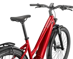 Specialized E-Bikes|Lifestyle Bikes|2022 Turbo Vado 3.0 Step-Through (Red Tint/Silver Reflective) (XL)