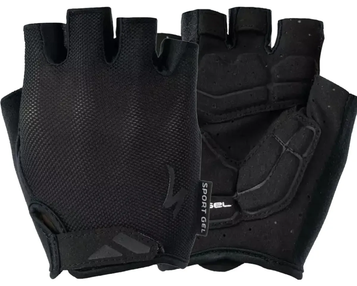 Specialized Clothing Accessories|Women'S|Women's Body Geometry Sport Gel Short Finger Gloves (Black) (S)