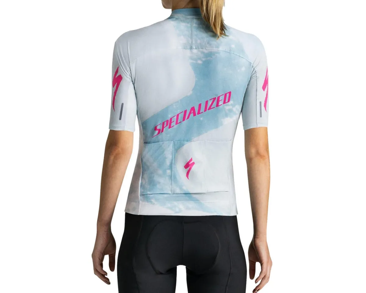 Specialized Women'S|Jerseys|Women's Foundation Graphic Short Sleeve Jersey (Sea Foam/Rebel Pink) (S)
