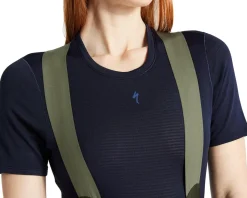 Specialized Clothing Sale|Women'S|Women's Power Grid Short Sleeve Base Layer (Dark Navy) (S)