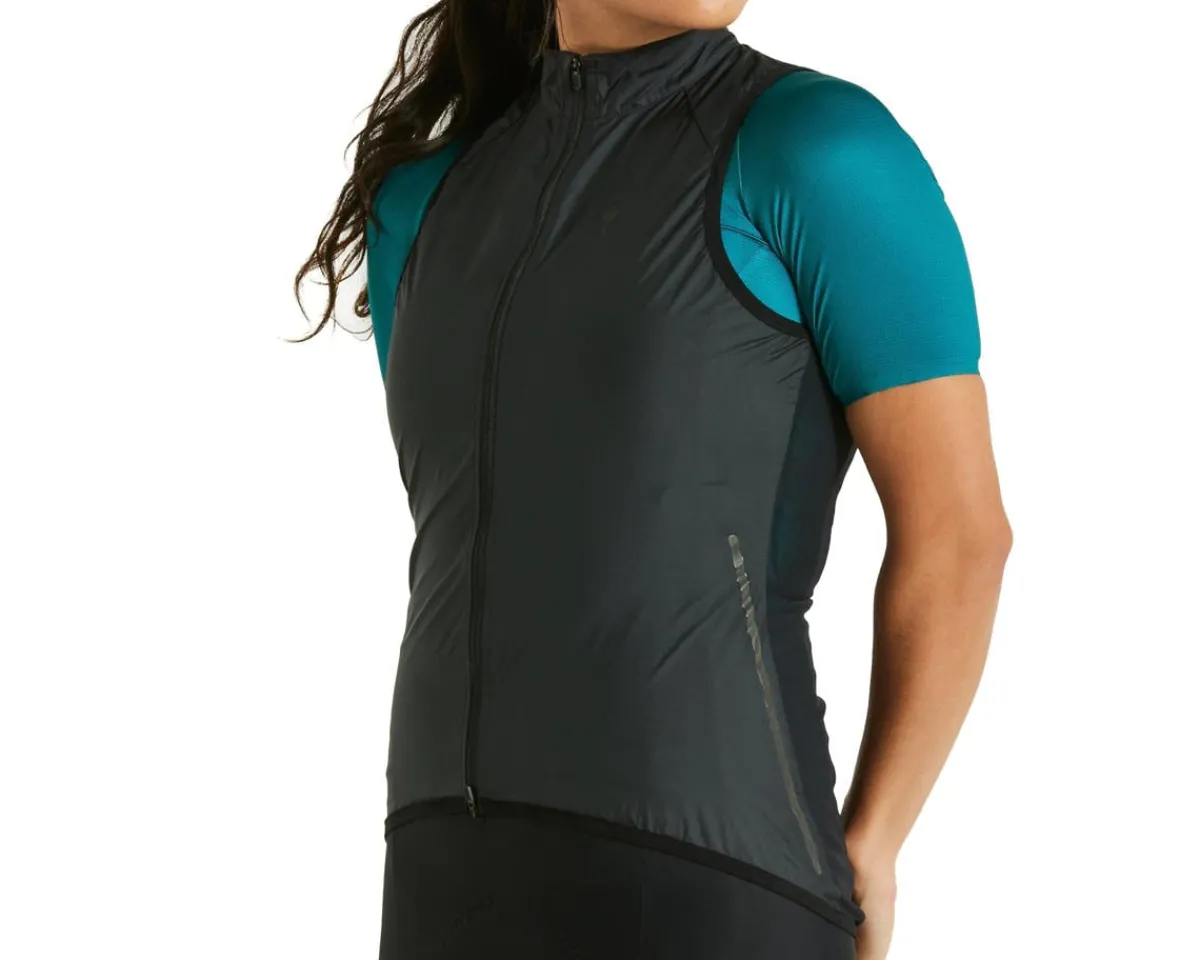 Specialized Jackets & Vests|Women'S|Women's RACE-SERIES Wind Gilet (Black) (L)