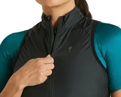 Specialized Jackets & Vests|Women'S|Women's RACE-SERIES Wind Gilet (Black) (L)