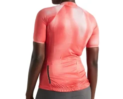 Specialized Women'S|Jerseys|Women's SL Air Distortion Short Sleeve Jersey (Vivid Coral) (S)