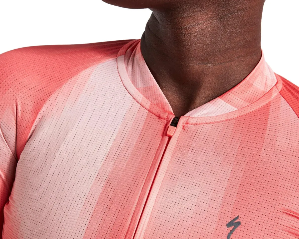 Specialized Women'S|Jerseys|Women's SL Air Distortion Short Sleeve Jersey (Vivid Coral) (S)