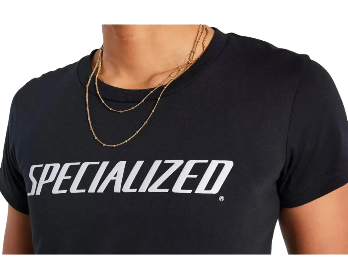 Specialized Casual Clothing|Women's Wordmark Short Sleeve T-shirt (Black) (XS)