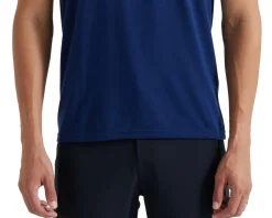 Specialized Clothing Sale|Casual Clothing|Wordmark Short Sleeve Tee (Deep Marine Blue) (S)