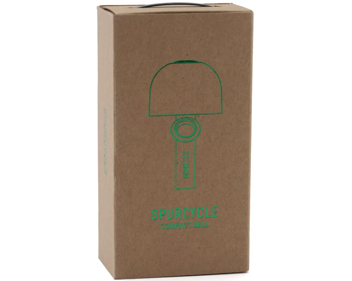 Spurcycle Mounts & Handlebar Accessories|Compact Bell (Black/Green) (22.2mm)