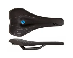 SQlab Saddles & Seats|611 Ergowave Saddle (Black) (Carbon Rails) (140mm)