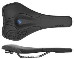 SQlab Saddles & Seats|611 Ergowave Saddle (Black) (S-Tube Rails) (140mm)