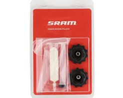 SRAM Derailleurs & Parts|Aeroglide Ceramic Bearing Pulleys (Black) (10/11 Speed)