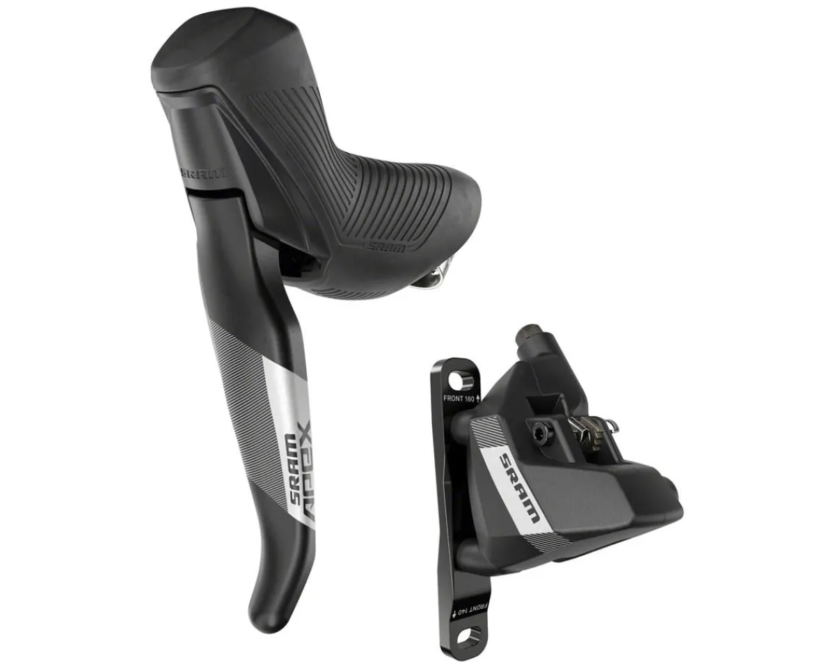 SRAM Brakes|Apex A1 Brake/Shift Lever (Black) (Hydraulic Disc Brake) (Flat Mount) (Left) (20mm Offset) (Brake Only)