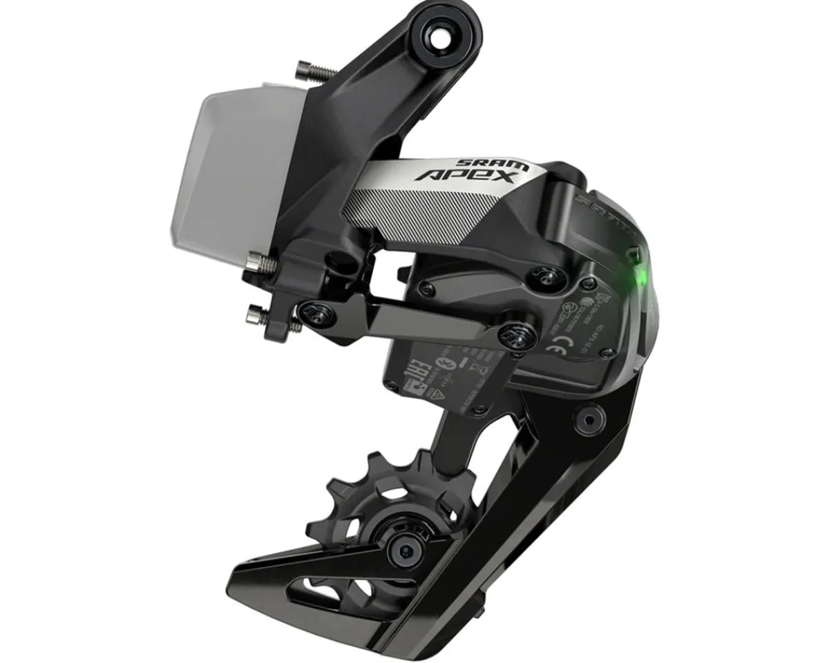 SRAM Electronic Shifting|Groupsets|Apex AXS XPLR Gravel Groupset (Black) (1 x 12 Speed) (11-44T)