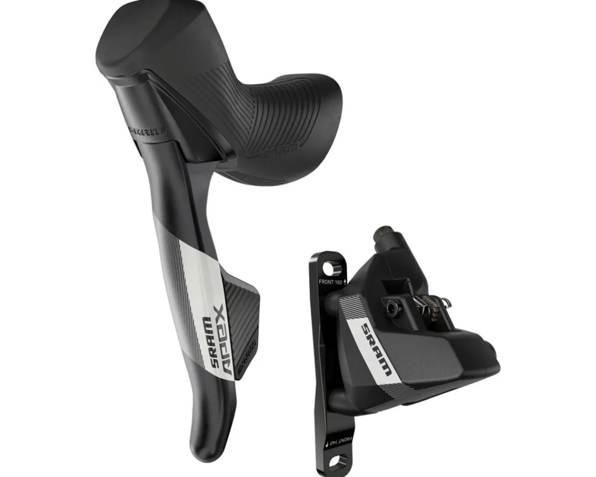 SRAM Electronic Shifting|Groupsets|Apex AXS XPLR Gravel Groupset (Black) (1 x 12 Speed) (11-44T)