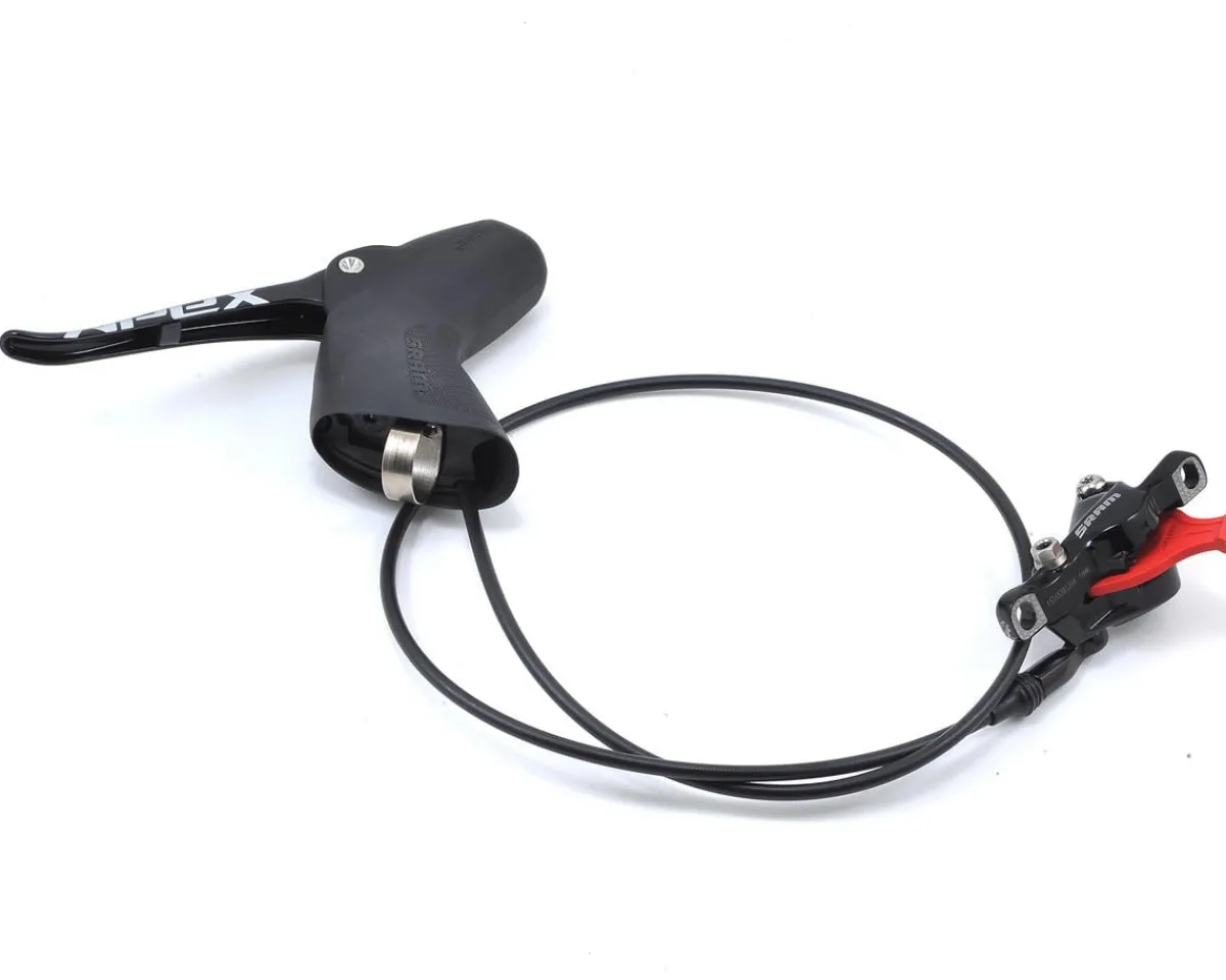 SRAM Brakes|Apex 1 Hydraulic Road Disc Brake Lever Kit (Black) (Left) (Post Mount) (Brake Only) (Caliper Included)